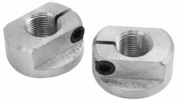 Aluminum Link Pin Clamp Nuts, Pair