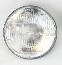 Sealed Beam Headlight Bulb 6 Volt 7" Round