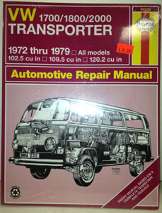 Haynes 72-79 Bus repair manual