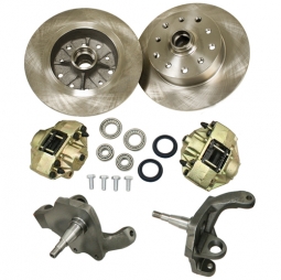 Front Disc Brake Kit, Ball Joint, 5/130 w/dropped spindles
