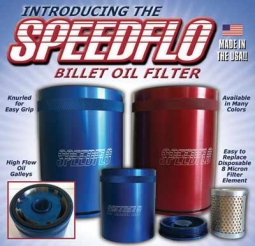 SpeedFlo Billet Oil Filter by Jaycee