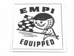 EMPI Equipped Sticker 3" x 3" Each