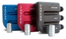 Jaycee Billet Oil Filter Mount With Pressure Relief