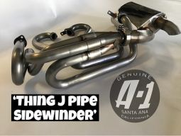 A1 THING Stainless  Sidewinder Header and muffler