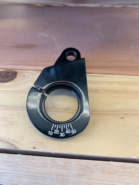 Billet Distributor Clamp Red With Timing Marks Compatible with Dune Buggy For Type 1