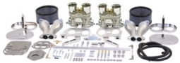 EMPI Dual 40 HPMX Type 1 Carb Kit w/ Chrome Air Cleaners