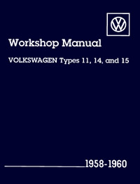 58-60 Beetle, Karmann Ghia VW Service manual